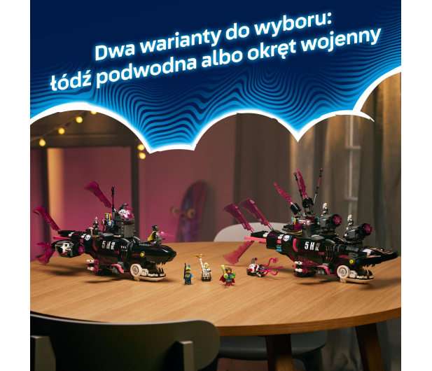 LEGO Dreamzzz 71500 Koszmarny rekinokręt podwodny - 1331650 - zdjęcie 6